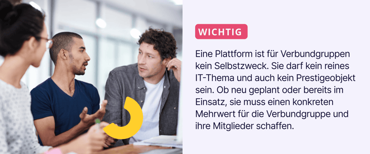 Plattform-Setup für Verbundgruppen - Merksatz Replatforming 1