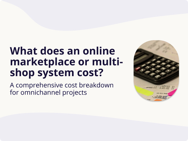 What dies an online marketplace or multi system cost?